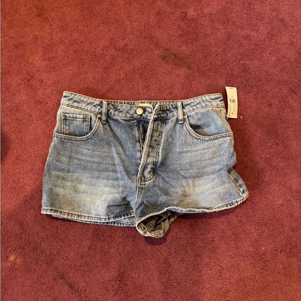 PacSun Light Blue Jean Shorts